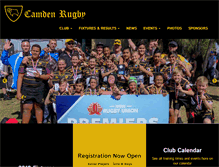 Tablet Screenshot of camdenrugby.com.au